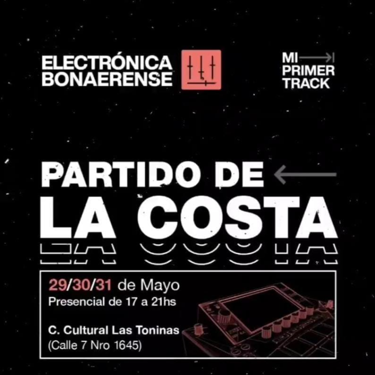 Las Toninas será epicentro de un inédito curso para aprender música electrónica