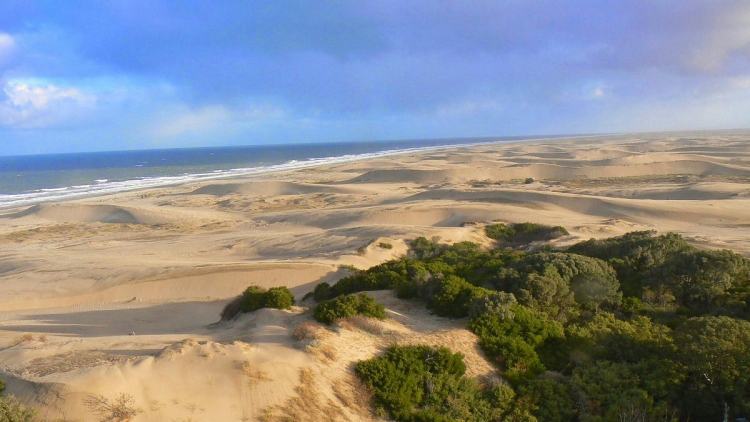 Mar Azul, donde se funde el cielo y el mar