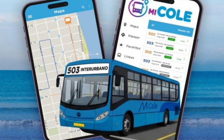 La app que te muestra dónde está el colectivo y a qué hora llega a tu parada en La Costa