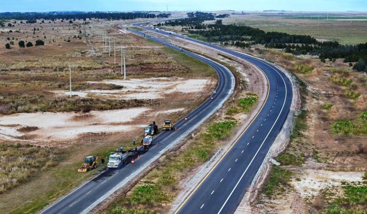 Avanza la obra de Autovía de Ruta 11 entre Villa Gesell y Mar Chiquita
